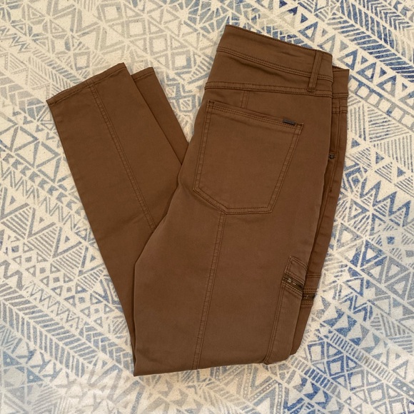WHBM Brown The Skinny Ankle Pants - Picture 1 of 6